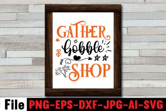 Gather Gobble Shop SVG: A Designer’s Review