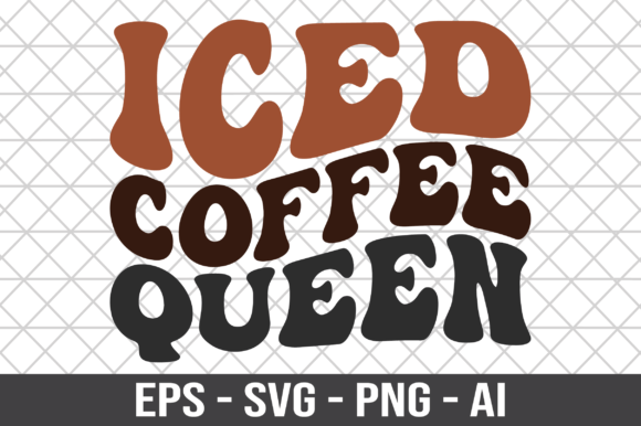 Iced Coffee Queen Retro SVG: A Designer’s Review