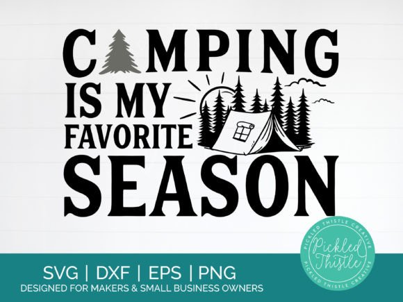 Review: Funny Camping SVG for Embroidery Projects