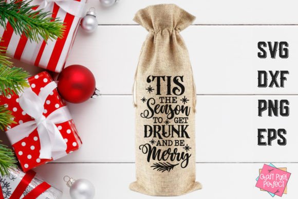 Review: Tis The Season To Get Drunk SVG for Embroidery