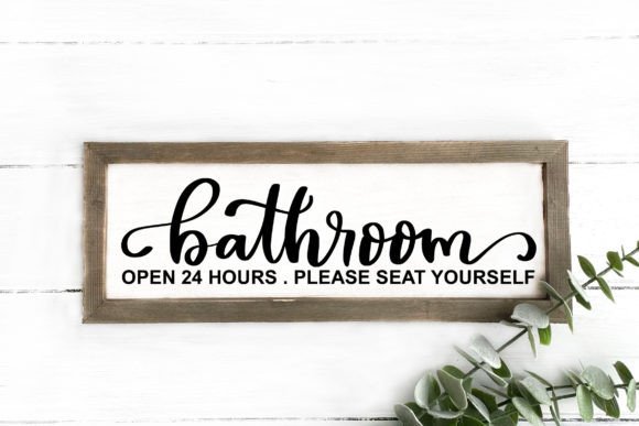 Reviewing Bathroom Sign SVG Funny Bathroom for Stitchers
