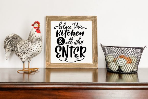 Reviewing Bless This Kitchen SVG for Embroidery