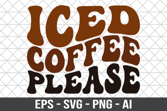 Reviewing Iced Coffee Please Retro SVG for Embroidery
